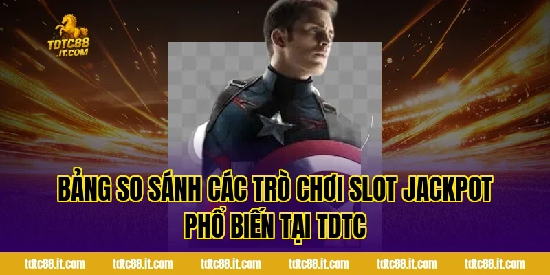 Trò Chơi Slot Jackpot – Cơ Hội Trúng Thưởng Lớn Nhất 3 Bảng So Sánh Các Trò Chơi Slot Jackpot Phổ Biến Tại TDTC